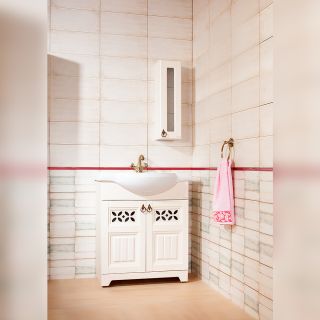 Шкаф навесной Бриклаер Кантри 4627125413629 20 см бежевый дуб прованс